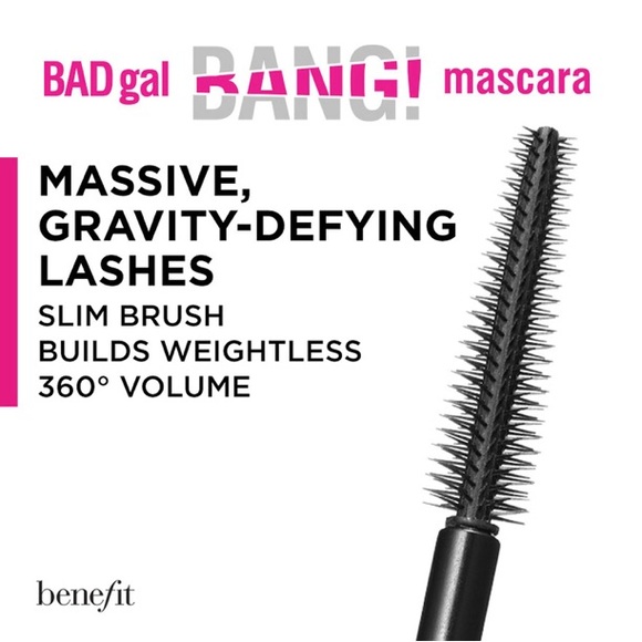 BENEFIT COSMETICS BADgal BANG! Volumizing Mascara Mini Size NEW - Picture 7 of 10
